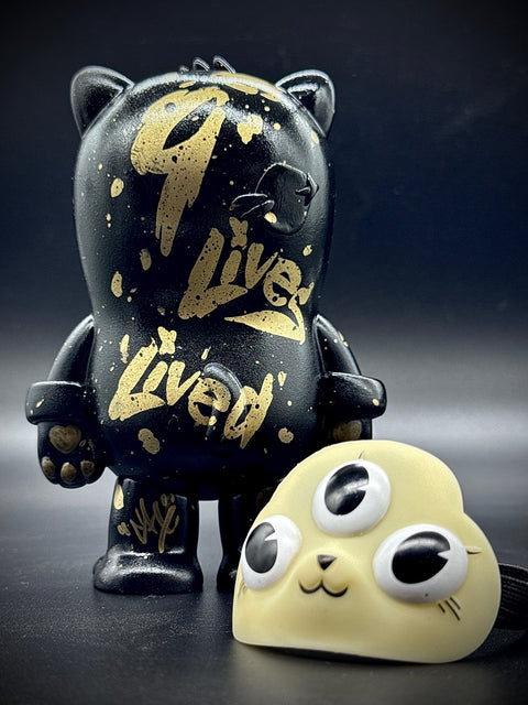 Beans Group Show - 9 Lives Lived by 5th Turtle x Josh Divine