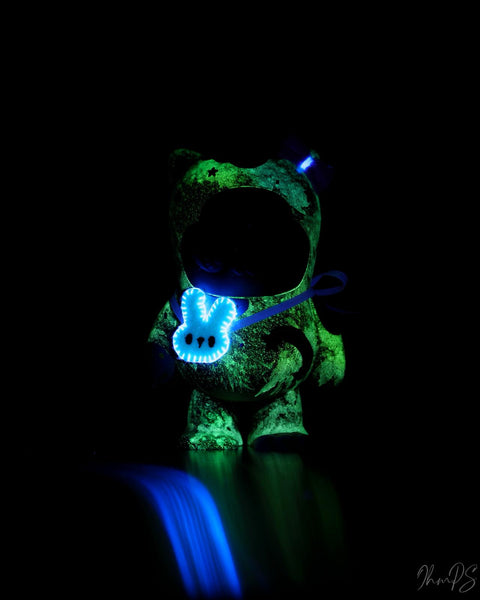 Beans Group Show - Strangely Cute Cat by Poriin x Josh Divine - Preorder